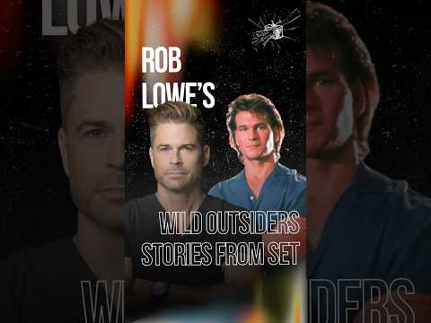 Rob Lowe’s Wild Outsiders Stories 🚬🎬 | ‘We Were All Babies!’ | Untold Secrets from the 80s Classic