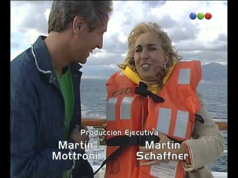 Georgina Barbarossa Jumps Off a Boat - Around the World