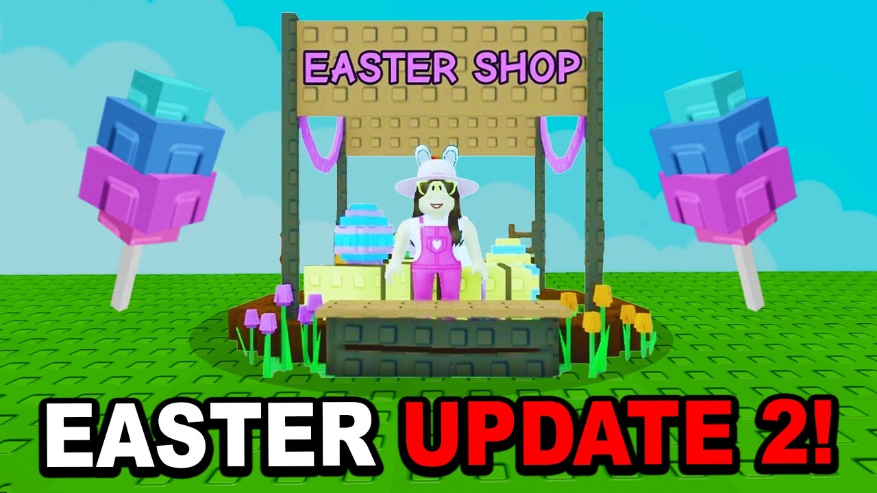EASTER UPDATE PART 2! (Candy Blossom?) in Grow a Garden ROBLOX