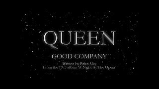Queen - Good Company (Official Lyric Video)