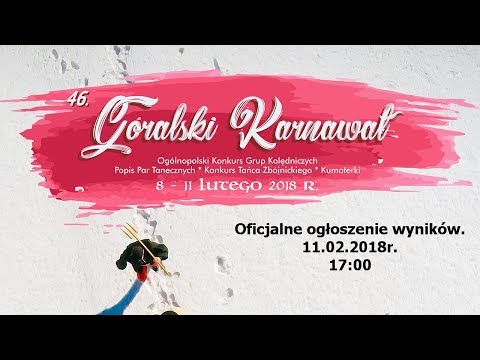 46. Góralski Karnawał - Oficjalne ogłoszenie wyników.