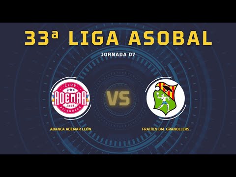 33ª Liga ASOBAL J07: ABANCA Ademar León - Fraikin BM. Granollers 43-32