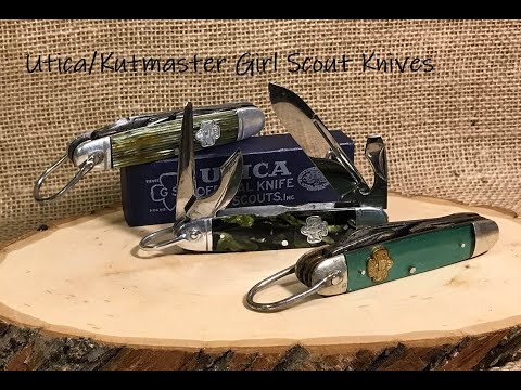 A quick look at the history of Utica/Kutmaster Girl Scout Knives