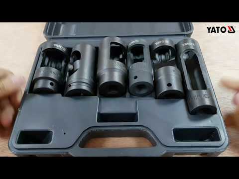 Набор насадок к форсункам дизеля YATO 1/2", 6 шт (YT-0622)