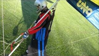 preview picture of video 'Drachenfliegen - Schlepp Winde 1 (hang gliding)'