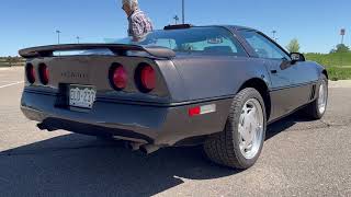 1989 Chevrolet Corvette Start Up