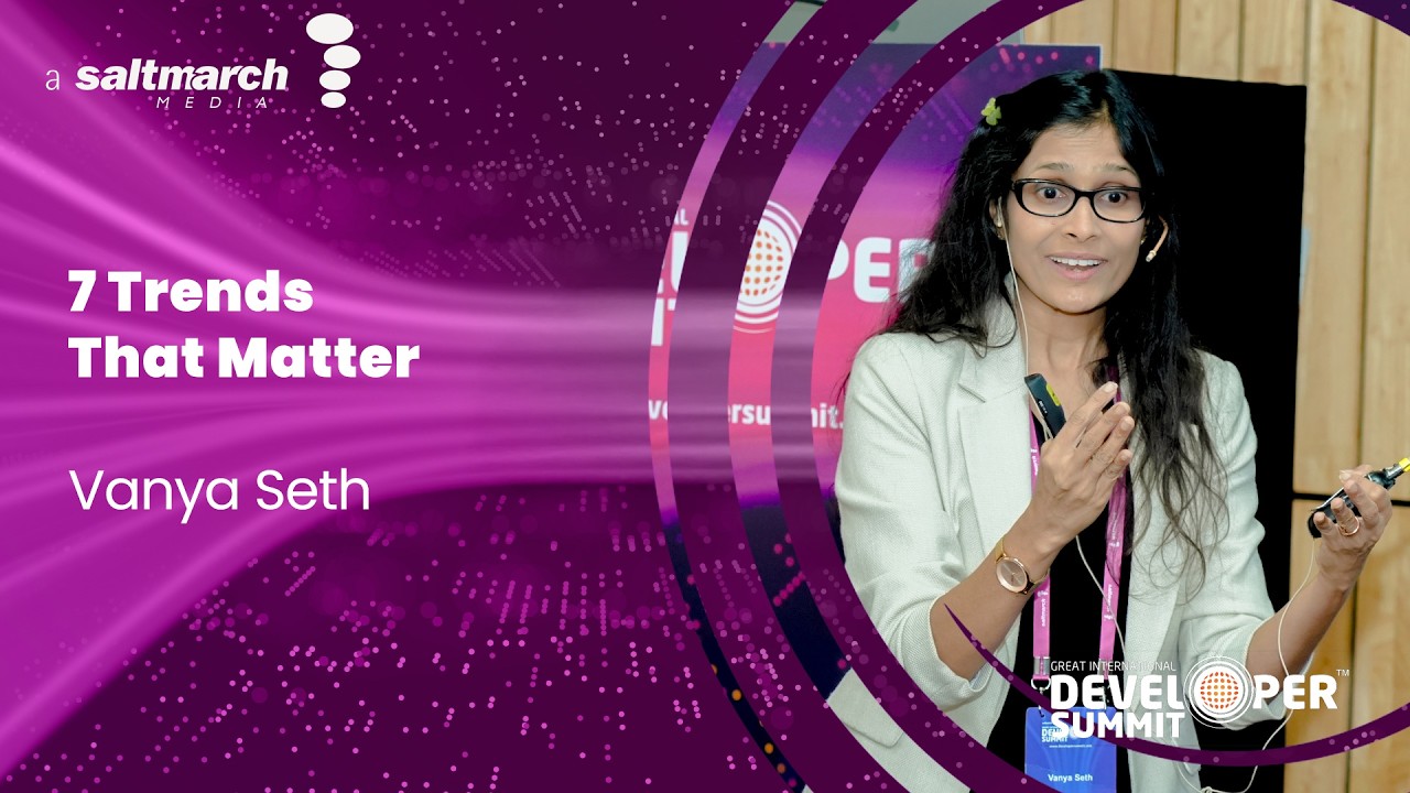 7 Technology Trends That You Need to Know - Vanya Seth
