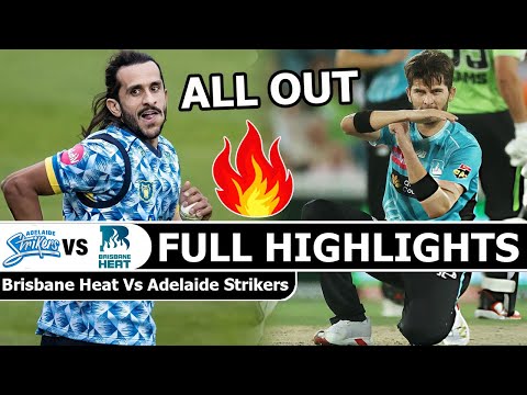 Brisbane Heat Vs Adelaide Strikers BBL 13th Match Full Highlights 2025 | BH VS AS Big Bash League