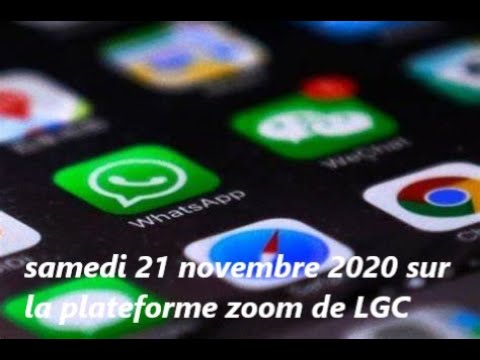 Sabbat 21/11/2020 - Zoom LGC - CA - "L'évolution de la technologie et la diffusion de l'Evangile".