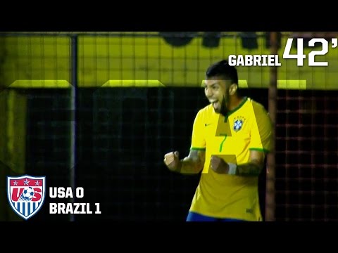 U-23 MNT vs. Brazil: Gabriel Goal - Nov. 11, 2015