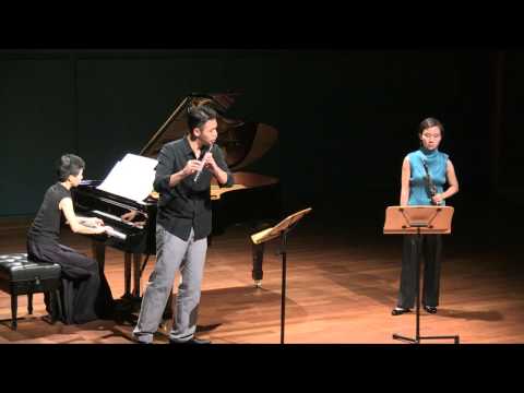 Zechariah Goh - T'was the Rain for Flute, Oboe and Piano (World Premiere)