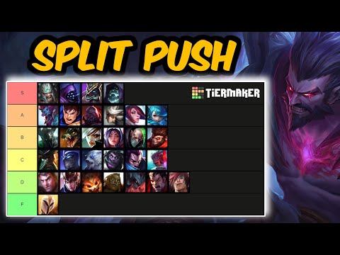 Who Is The Best Split Push Champion in League of Legends?