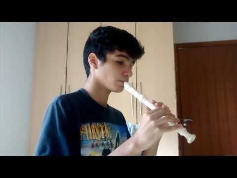 Major Lazer - Cold Water (Flauta Doce - Com Notas)