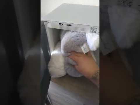 STUFFED ANIMAL IN THE MICROWAVE