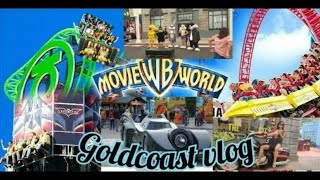 visiting movie world theme park nepali vlogger in australia gold coast  nepali vlog