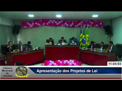 Sessão Legislativa Câmara Municipal de Jandaia - Goiás