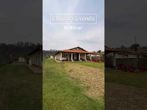 Belíssima chácara a venda com 10.000 m2, água da Sabesp, escritura registrada 🏡🌳