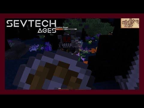 Sevtech Ages 3.12 Tutorial - Travelling to Darklands, defeating Shadow Beast