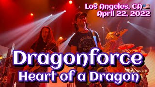 Dragonforce - Heart of a Dragon @Los Angeles, CA🇺🇸 April 22, 2022 LIVE HDR 4K