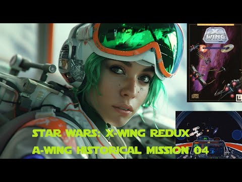 X-Wing Redux: Attack Run on Freighters (A-Wing Historical Mission 4) #dosgames  #starwars