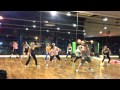 Dance routine to Timber - pitbull and Kesha. 