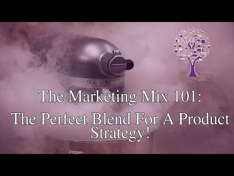 The Marketing Mix 101｜The 4p's ｜How to create a marketing strategy!