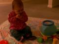 Linden Playing Distracted By Her Pacifier