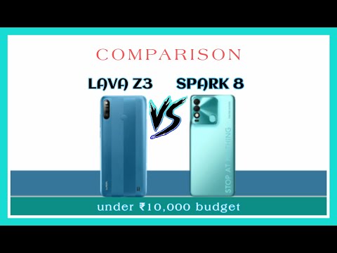 Lava z3 vs spark 8 comparison