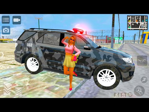 US Police Range Rover SUV Car Transporting in Trailer Truck REB Simulator - Android Gameplay.
