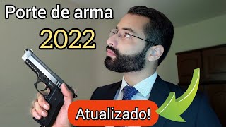 Como tirar o porte de arma 2022 (vídeo mais atualizado e completo) porte de arma 2022.