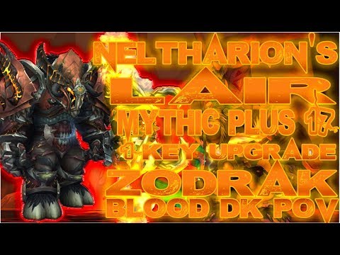 Neltharion's Lair Myhtic Plus 17 +1 Key Upgrade