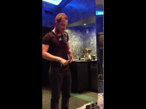 The glamorous side of touring