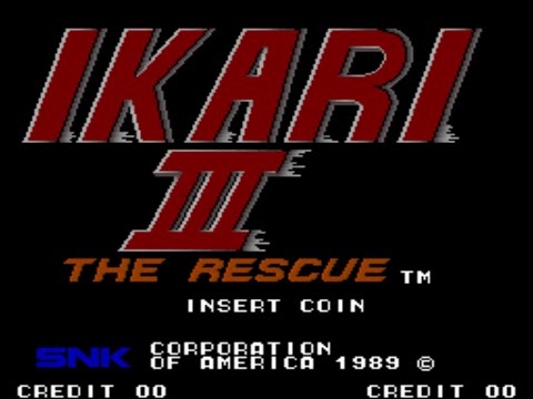 Ikari III The Rescue Review for the Arcade by John Gage