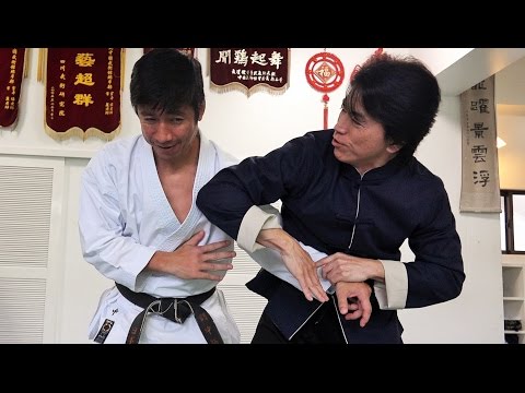 危ない！空手家を襲うカンフー技！Dangerous Kung-fu technique!