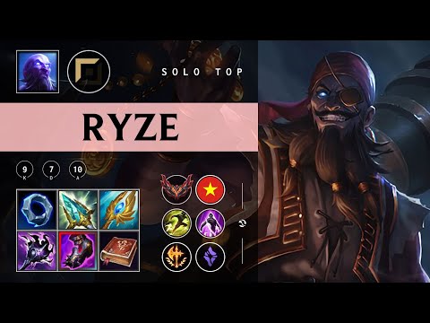 Ryze Top vs Ornn - VN Grandmaster Patch 25.24