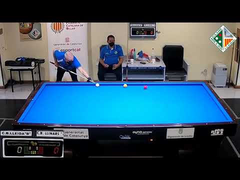 LLIGA 3BANDES 2aB DIV. LLEIDA(J.M. SALVANY) - LLINARS(J.CARRERAS)