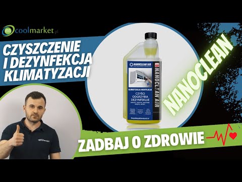 Nanoclean- Preparaty do czyszczenia i dezynfekcji klimatyzacji Koncentrat biobójczy, wirusobójczy - zdjęcie