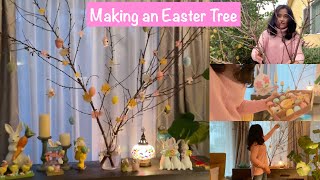 Easter Tree and Easter Decorations 2024