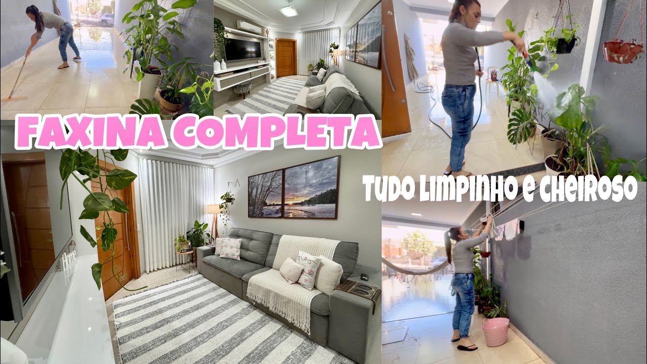 FAXINA COMPLETA  TUDO LIMPINHO E CHEIROSO #donadecasa #faxinacompleta #decor #casa #rotinadodia