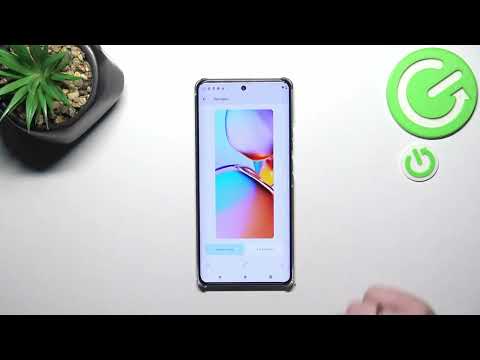 How to Apply New Wallpaper on Motorola Moto X40 - Change Wallpaper