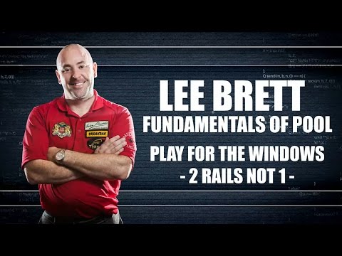 APA - Lee Brett Instruction Series - Pool Lessons - Playing for the Windows