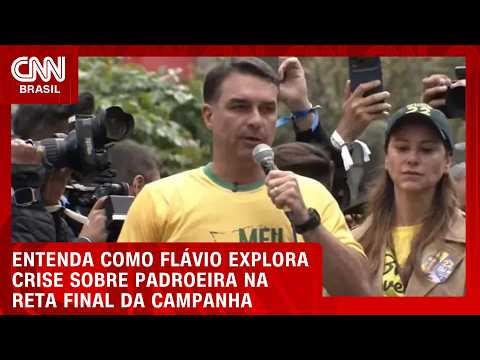 Flávio recorre a tom emocional na crise sobre padroeira | LIVE CNN