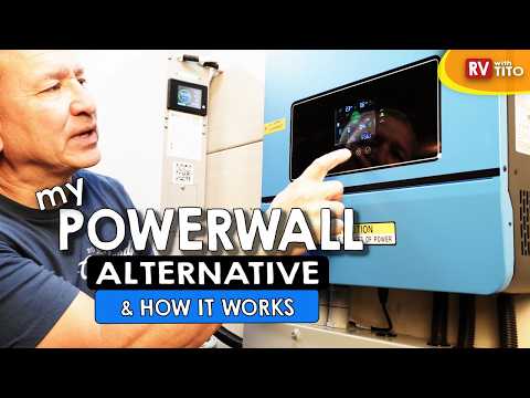 DIY Power Wall⚡️How to Be Energy Independent (10kW SunGoldPower Split-Phase Solar Inverter Review)