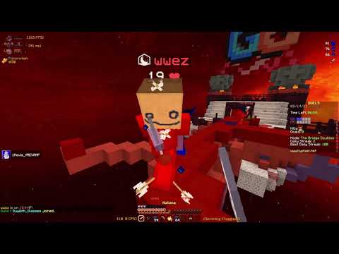 BuckyTour vs wwez and Gridlocke - Hypixel The Bridge