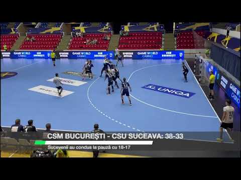 CSM București – CSU Suceava: 38-33