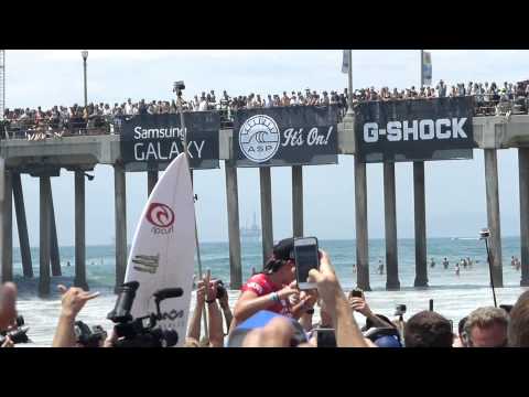 2014 U.S. Open of Surfing womens champion Tyler Wright