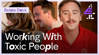 Trying To Navigate A Toxic Workplace | Below Deck Mediterranean | E4