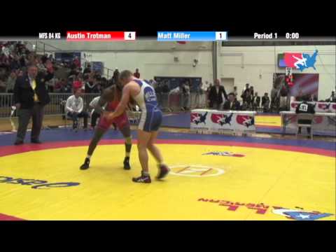 84 KG Round 1 - Austin Trotman TMWC vs Matt Miller CAN