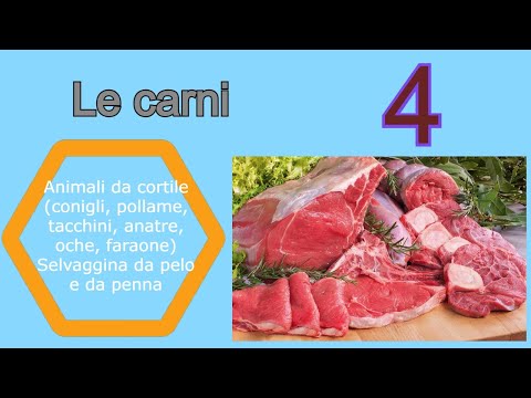 , title : 'Le carni - Lezione 4'