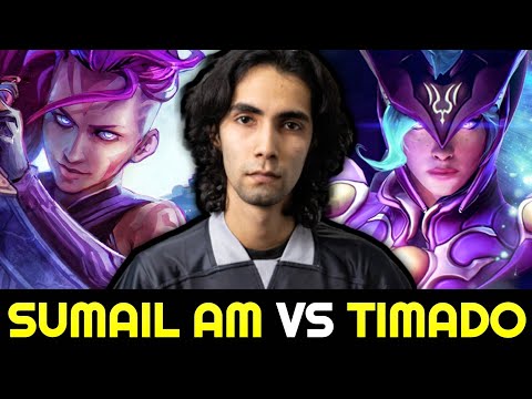 SUMAIL vs TIMADO Carry Battle — Anti Mage vs Luna